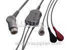 3Ld Philips ECG Cable for Patient Monitor , IEC / AHA / Clip