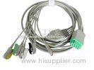 GE-Marqutte ECG Patient Cable 5 Lead Wires Set , IEC / CE Mark