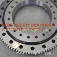 Four point contact slewing ring internal external gear teeth stainless steel high rigid