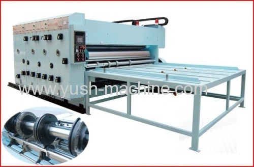 Semi-auto Flexo Printing Slotting Die-cutting Machine