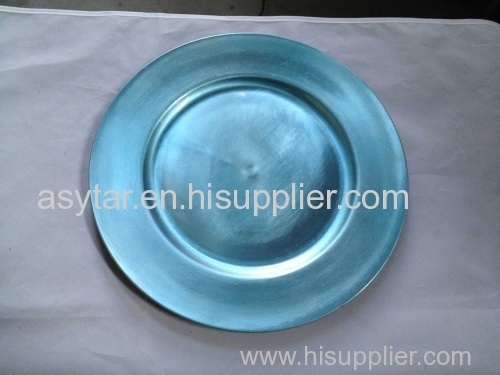 round cheap plastic plate