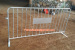 Temporary barrier fence panels