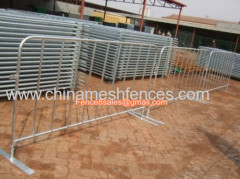 Tubular type 1200mm high by 2000mm long temporary barrier fence panels