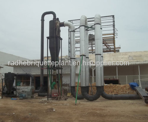 Briquette press machine Dryer