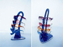 fashionable acrylic sunglasses display rack