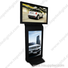 42inch Airport Dual-Screen LCD Advertising Player