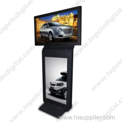 42inch Airport Dual-Screen LCD Advertising Player