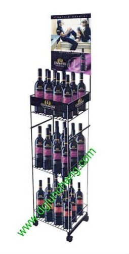 Red Wine Display Rack