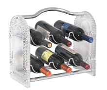 Two layer red- wine dispaly rack