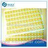 Customized Printed A4 Stickers , Square Color Printing Scratch-Off Label