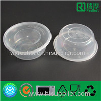 Supply Plastic Food Container with Lid 625ml