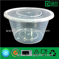 Round Shape PP Food Container 1500ml