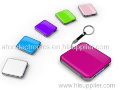 3000mah portable charger cube