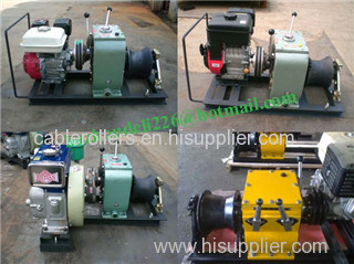 CABLE LAYING MACHINES,Cable bollard winch