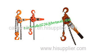 Manufacture and supplier Puller ,3/4 Ton Lever Block Winch Ratchet Chain Hoist