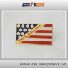 Imitation hard enamel national flag badge/butterfly clutch metal badge/ pin badge