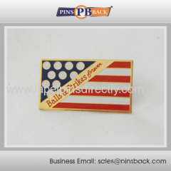 Imitation hard enamel pin badge