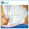 Anti-Counterfeit Plastic Printed Self Adhesive Labels , Pantone Color