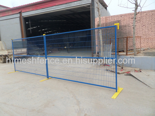 HIGH VISIBILITY TemporaryFencing New Painted Construction Fencing