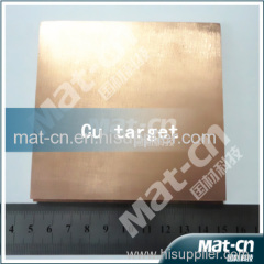 Laboratory copper target-ceramic target-sputtering target (MAT-CN)