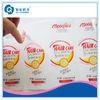 Transparent Plastic Stickers Labels , Anti-Counterfeiting Adhesive Sticker