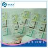 Square Copper Hot Stamping Self Adhesive Plastic Labels By The Sheet