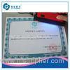 Custom Certificate Printing With Embossing / Hot Stamping / Glossy Finishing