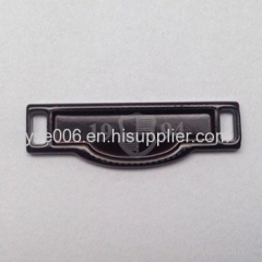 Alloy Badge Sewing Type with Panting Color and Laser Logo