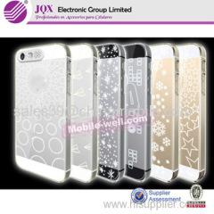 Led light flash cases for iphone 5