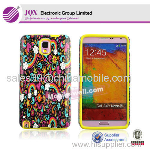 for Samsung Galaxy Note 3 cellphone protector case with fashion design