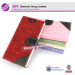 Cellphone flip leather cover for Blackberry Z10