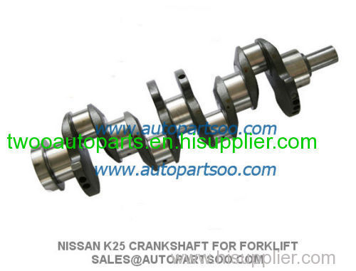 Nissan K25 crankshaft for nissan forklift Ciguenal