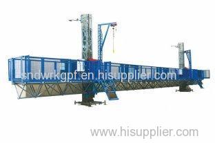 safe working platforms suspended access cradles