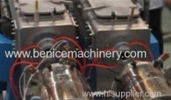 PVC dual pipe production line