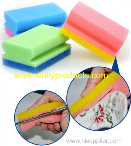 magic sponge cloth nylon scouring pad dish cleaning scouring pad