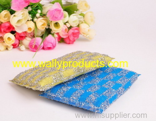 magic sponge cloth nylon scouring pad dish cleaning scouring pad