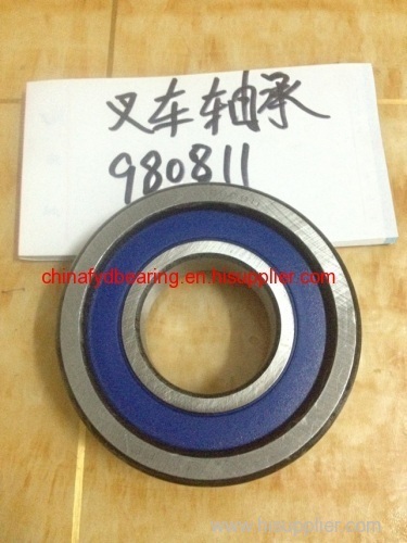 Forklift Bearings 980811 deep groove ball bearings 55X118.5X34mm