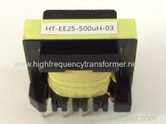 Low resistance EE high frequency Transformers