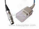 Nonin Probe Spo2 Extension Cable TPU 8ft Lemo 1b 6 Pin