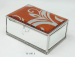 New designed printing glass jewelry box jewelry cases