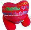 Funky Heart Shape Throw Cushions , Foam Custom Soft Toy Pillow For Children