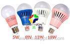 Energy Saving Sliver 8W LED Globe Bulbs 680 Lm For Home Lighting , PC Shade
