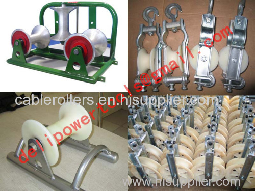 Aluminum Cable Roller,Nylon Cable Roller,Heavy Duty Triple Corner Cable Roller