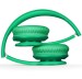 Beats Solo HD On-Ear Monochromatic Headphones Drenched in Green