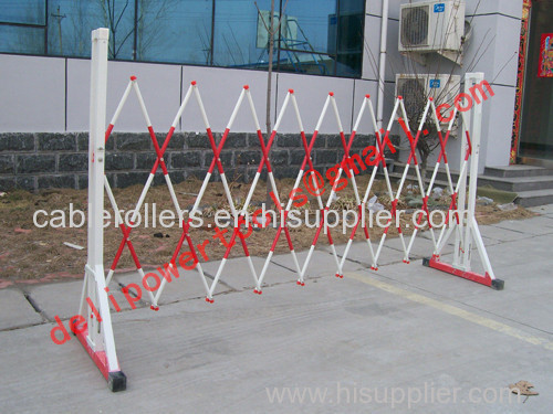 retractable barrier fibreglass safety barrier