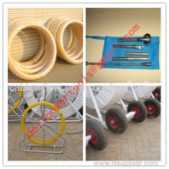 frp duct rodder,FISH TAPE,CONDUIT SNAKES,Tracing Duct Rods