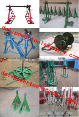 Made Of Cast Iron,Ground-Cable Laying,Cable drum trestles,Cable Drum Jacks