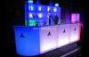 Out door LED bars counter set with RGB lighting , Outdoor Furniture