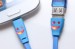 colorful smile face cable for samsung htc iphone4 newest product iphone 5 iphone 5s iphone 5c