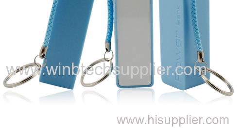 USB 2600mAh Power Bank for Mobile Phone with Multi Connectors